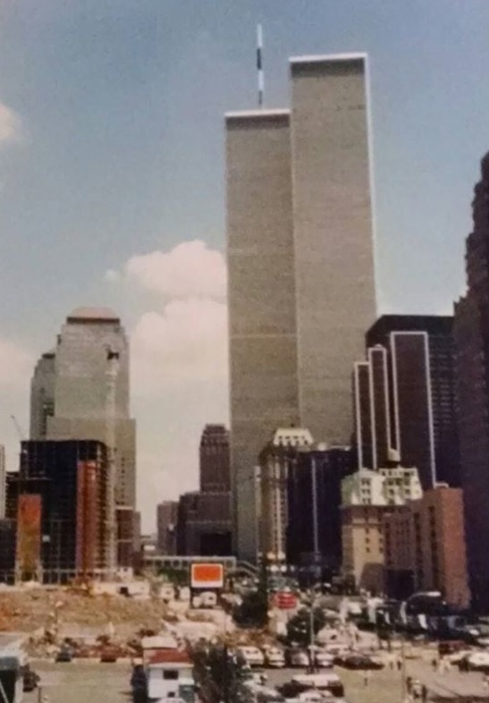 World Trade Center photo taken by author in 1986 with Kodak Disc Camera.